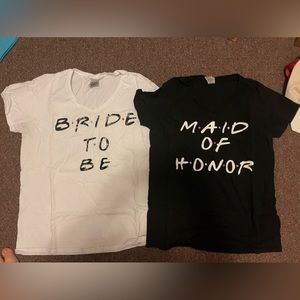Friends TV Show Bachelorette Party Shirts